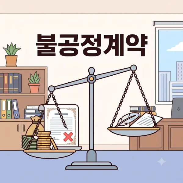 불공정계약,무효 판단 기준